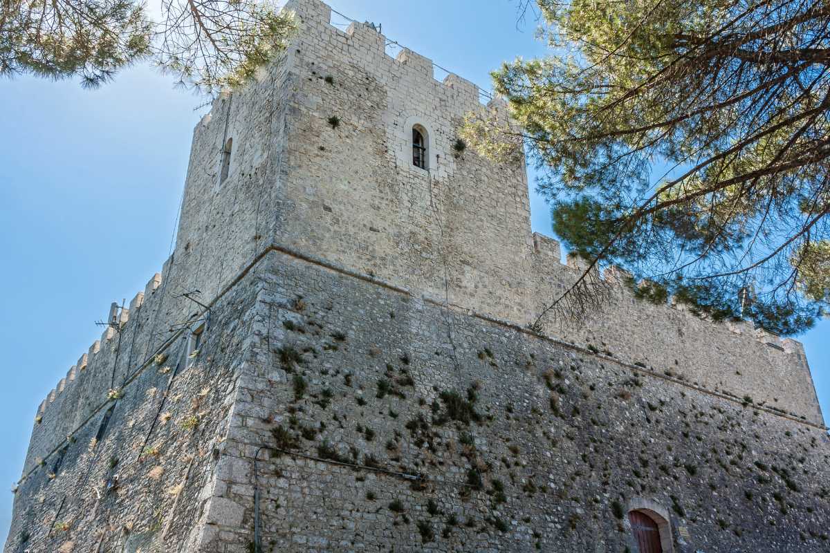 Panorama di Campobasso con il Castello Monforte sullo sfondo