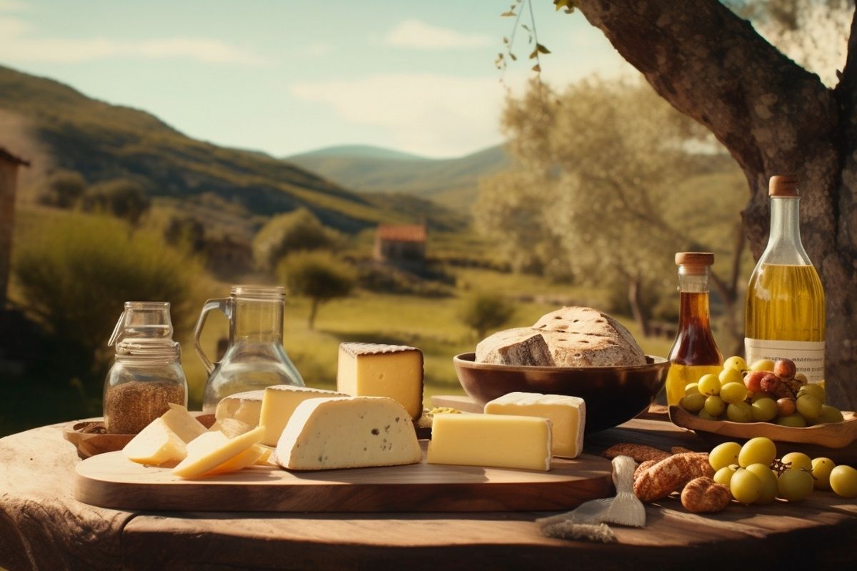 Un momento di degustazione dell'olio d'oliva a Venafro, con prodotti tipici locali